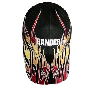 Gander Mountain Flame Embroidered Hat by The Game ‎ Y2K Vintage OSFM